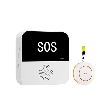 Безжичен пейджър за грижи за възрастни хора с SOS спешно повикване, подходящ за пациенти в напреднала възраст Изображение