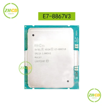 E7-8867v3 За оригиналния Intel Xeon E7 8867V3 2.50GHz 45MB 16-ядрен 22nm E7 8867V3 LGA 2011-3 165W процесор Изображение