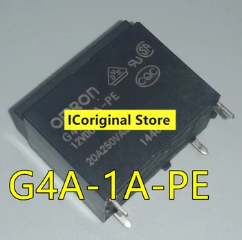 Оригинален чип Ново оригинално реле G4A-1A-PE 12VDC 12V 4feet 20A Климатик бойлер Изображение