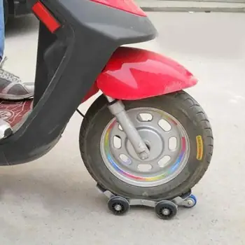 Тежкотоварен електрически велосипед мотоциклет триколка аварийна гума бустер ремарке Изображение