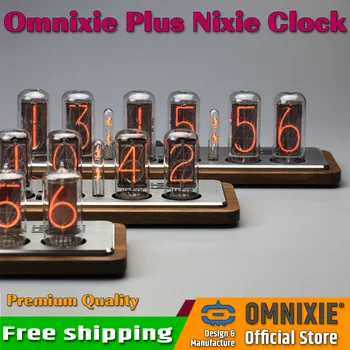 Omnixie Plus Nixie Tube Clock IN-18/Z566M/ZM1040/ZM1052 Creative Desk Clock Smart Nixie Clock Omnixie Официален магазин (Без тръби) Изображение
