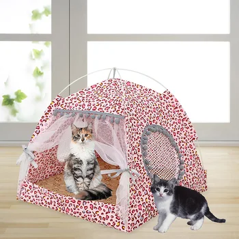 Pet палатка легло котки домашни консумативи продукти аксесоари топли възглавници мебели диван кошница легла зимна мида коте палатки котка Изображение