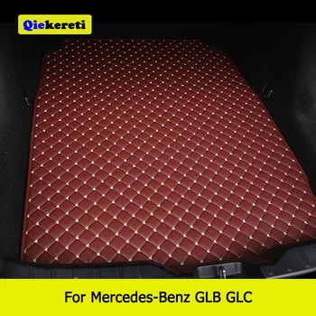 QIEKERETI Персонализирана стелка за багажник за кола за Mercedes-Benz GLB GLC интериорни аксесоари Изображение