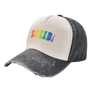 Florida гей гордост дъга забавно каубойска шапка слънце шапка летни шапки Snapback шапка шапка за жени Мъжки Изображение