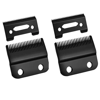 4 комплекта Машинка за подстригване Регулируеми остриета за подстригване Съвместими с Wahl 8148, 1919,8591, 8504, 2241 Изображение
