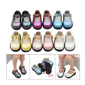 3.2cm многоцветни обувки за 1/6 Blythes Azone кукла играчка,1/8 BJD кукла OB27 OB22 OB24 принцеса обувки дрехи аксесоари Изображение