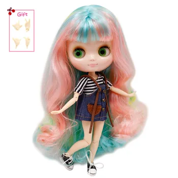 ICY DBS Middie Blyth doll Серия No.1010/4268/3208 цветна коса с бретон 1/8 bjd играчка Neo Изображение