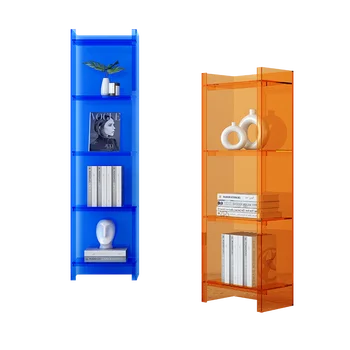 Storage Rack Storage Display Stand Designer Multi-Layer Floor Bookshelf Curio Cabinet Изображение