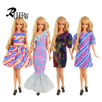 2023 Ново Рокля на рибена опашка Мода панталони за свободното време Висококачествени дрехи за кукла Барби Безплатна доставка Изображение