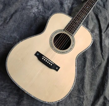 0M стил 40 инчова акустична китара от масивно дърво, Изображение