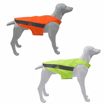 Куче водоустойчива отразяваща жилетка Работно куче ловно яке за безопасност Нощна жилетка с висока видимост за малко средно голямо куче XS-6XL Изображение