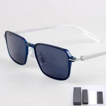 Луксозна марка мъжки личностни слънчеви очила MB0194T дамска мода прости анти UV слънчеви очила Изображение