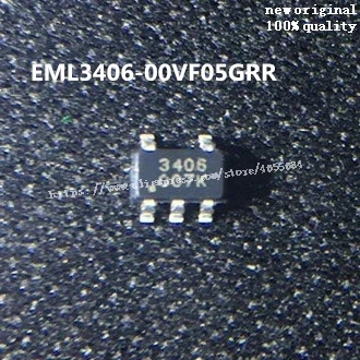 5PCS EML3406-00VF05GRR EML3406 00VF05GRR 3406 Чисто нов и оригинален чип IC Изображение
