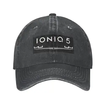 Ioniq 5 емблематична предна решетка и лого Каубойска шапка Спортни шапки Голф шапка Мъжка шапка Дамска Изображение