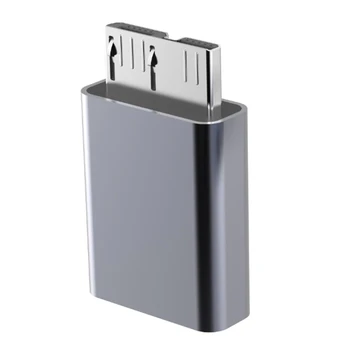 Type-C USB3.0 Micro B конектор за външен твърд диск HDD бърз адаптер Изображение