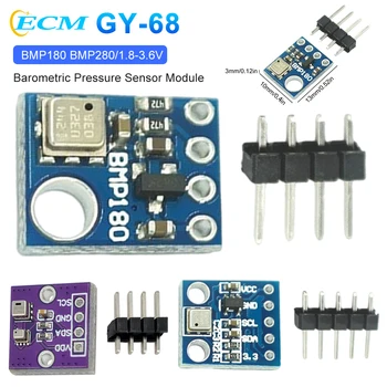 GY-68 BMP180 BMP280 Цифров сензорен модул за атмосферно налягане 1.8-3.6V Сензорен модул за налягане на газ I2C интерфейс за Arduino Изображение