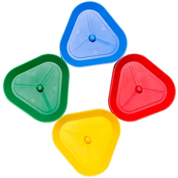 Картодържатели Триъгълни държачи за карти за игра Аксесоари за настолни игри Държачи за карти за игра Свободни ръце Изображение