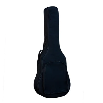 Black Thicken акустична китарна чанта 36/40/41 инча водоустойчива преносима двойна раница за китара Изображение
