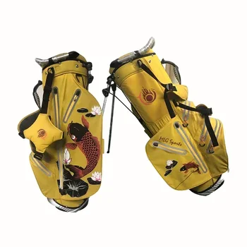 Добра цена Висококачествена водоустойчива лека голф 14-посочна стойка за голф чанта Изображение