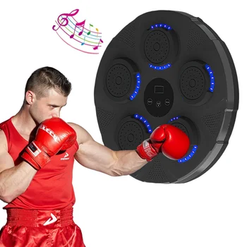 Смарт музика бокс треньор електронен отговор бокс машина стена висящи Sanda Sanda Sandbag с Bluetooth сензор за деца Изображение