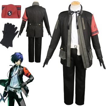 Yuuki Makoto Cosplay Fantasy School Униформа Аниме игра Persona3 Презареждане на костюм Маскировка Възрастни мъже Ролеви игри Фантазия Outfits Изображение