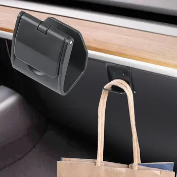 Car Hidden Glove Box Hook Organizer за Tesla Model Y 2022-2023 Издръжлив Изображение