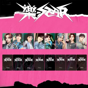 Kpop Idol 8Pcs/Set Lomo Card Stray Kids STAR Postcard Album New Photo Print Cards Picture Fans Gifts Collection Изображение