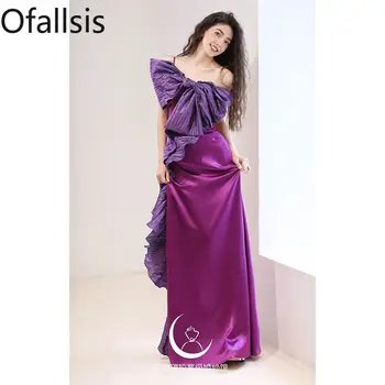 Ofallsis Нова китайска сутрешна рокля Тост на булката Годежна рокля 2023 Леки луксозни леки сватбени рокли за банкетно парти от висок клас Изображение