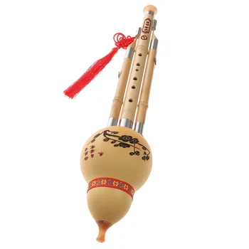 китайски hulusi Hulusi Key Камбоджанска кратуна Cucurbit флейта Етнически музикален инструмент за начинаещи кратуна флейта hulusi флейта ( Изображение