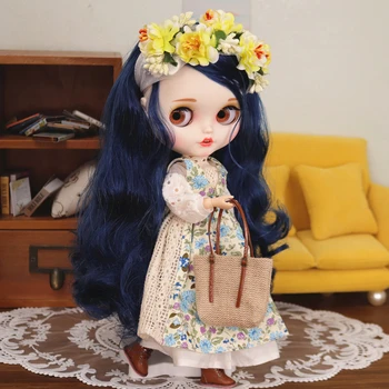 Екипировки за ICY DBS Blyth Doll Fresh Dress Simple Suit 1/6 Аниме OB24 Azone S момиче играчки Изображение