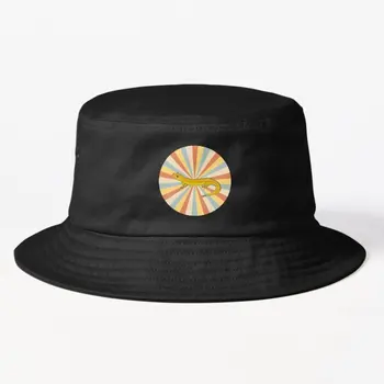 Groovy Salananner Desgin Bucket Hat Bucket Hat Summer Black Fashion Sport Boys Spring
 Хип-хоп жени плътен цвят мъжки слънце Изображение