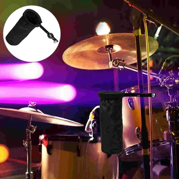 1 Комплект държач за барабанна пръчка Комплект за барабани Държач за чук Контейнер за чанта за съхранение на барабани Изображение