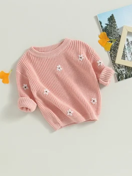 Mubineo бебе момче зимни дрехи очарователни животински пуловер Crewneck пуловер дълъг ръкав плета новородено бебе пуловери Изображение