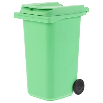 Кошче за боклук писалка притежател съхранение рафт бюро боклук кофа за отпадъци кошче малка пластмаса за офис Изображение