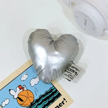 Korea 3D сърце памук изпълнен за Magsafe магнитен телефон Griptok Grip Tok стойка за iPhone Сгъваем държач за безжично зареждане Изображение