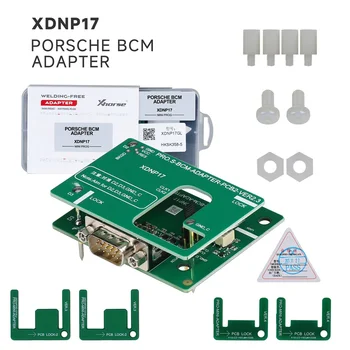 Xhorse XDNP17 Безплатен адаптер за запояване за Porsche BCM работи с Mini Prog Key Tool Plus Изображение
