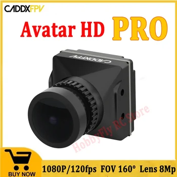 Caddx Walksnail Avatar HD Pro камера 1080P / 120fps FOV 160 ° обектив 8Mp f / 1.6 Голяма бленда поддържа жиропоток за RC FPV Drone Изображение
