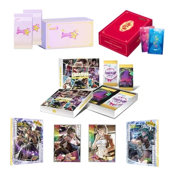 Търговия на едро Goddess Story Collection Cards Booster Case Box Пъзел Бикини Аниме Игра на маса Настолни карти Изображение