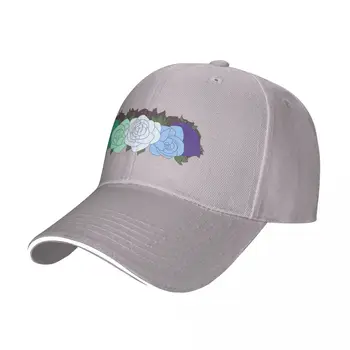 MLM гордост цвете корона бейзболна шапка Bobble шапка плаж шапка мъж лукс нова шапка шапка за жени 2023 мъжки Изображение