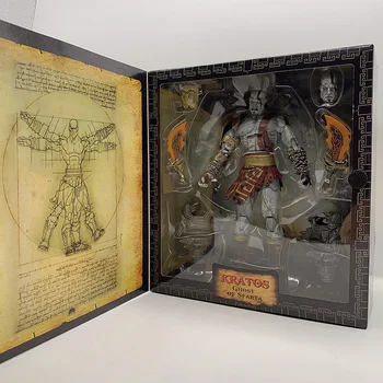 NECA Бог на войната Призракът на Спарта Kratos действие фигура колекционерски модел играчки кукла подарък Изображение