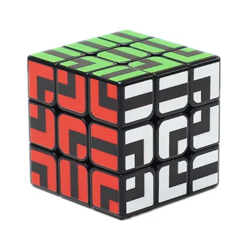 3x3x3 лабиринт Магически куб 57mm Изображение