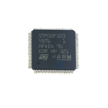 STM32F103V8T6 микроконтролер чип чисто нов и оригинален LQFP-100 капсулиране Изображение