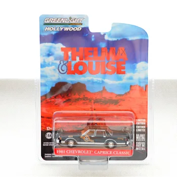 Greenlight 1:64 Мащаб 1981 Caprice Classic Аризона колекционерски миниатюри кола сплав превозно средство модел празнична подарък играчки за момчета Изображение