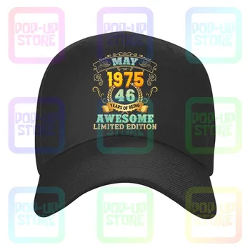май 1975 г. 46 години да бъдеш страхотен 46-ти рожден ден Реколта шапки бейзболна шапка Изображение