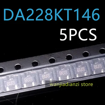 5pcs Оригинален DA228KT146 копринен екран BU диоден масив 1 двойка серия 80V 100mA СОТ-23 СК-59 Изображение